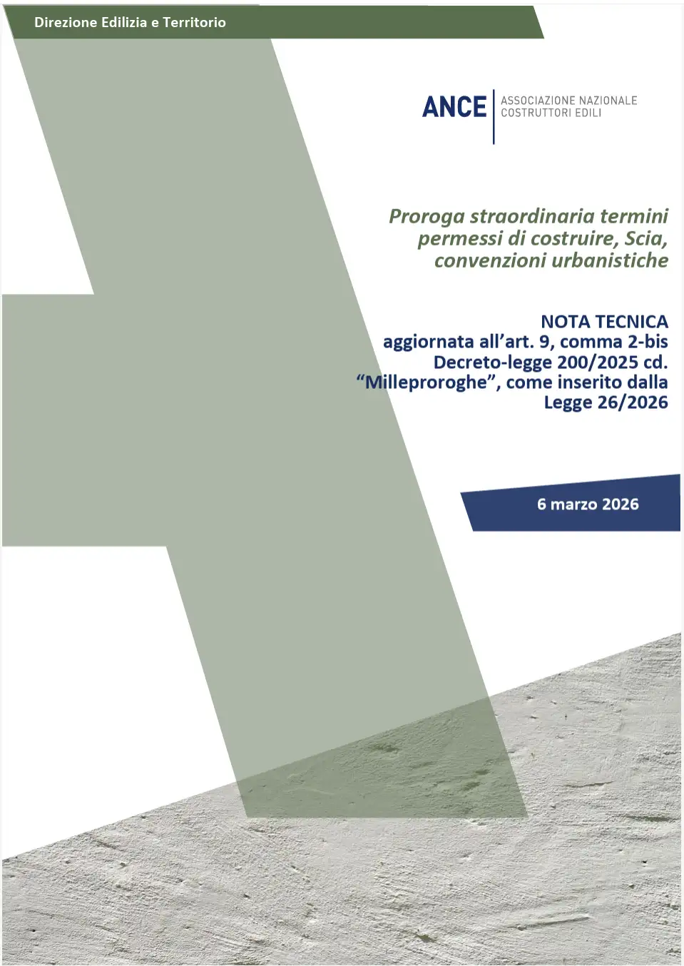 Permessi di costruire, Scia e convenzioni: estesa a 48 mesi la proroga straordinaria Permessi di costruire, Scia e convenzioni: estesa a 48 mesi la proroga straordinaria